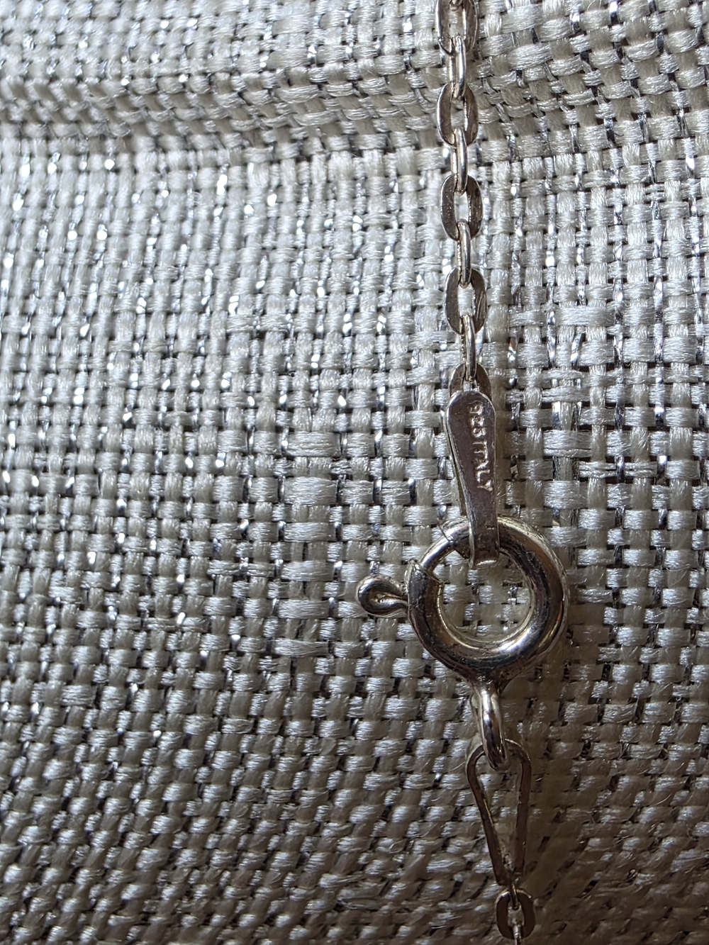 925 Elegant 20" L.A. Gem & Jewelry Design Necklace - Picture 9 of 13